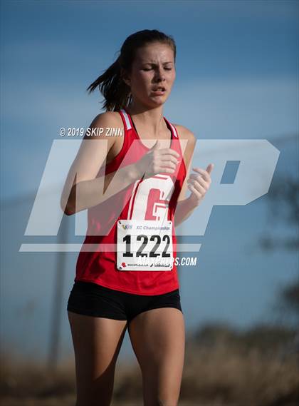 Thumbnail 2 in CIF Sac-Joaquin Section Cross Country Championships (D4&5 Girls) photogallery.