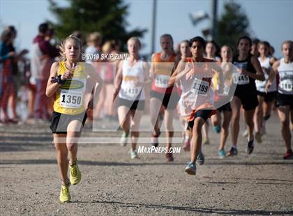 Thumbnail 2 in CIF Sac-Joaquin Section Cross Country Championships (D4&5 Girls) photogallery.