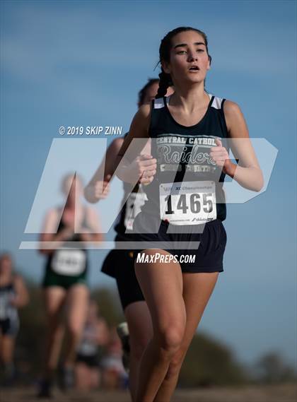 Thumbnail 2 in CIF Sac-Joaquin Section Cross Country Championships (D4&5 Girls) photogallery.