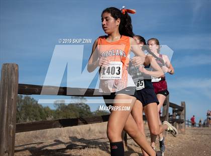 Thumbnail 2 in CIF Sac-Joaquin Section Cross Country Championships (D4&5 Girls) photogallery.
