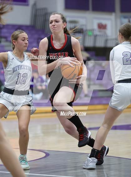 Thumbnail 2 in Weber @ Riverton (UHSAA 6A First Round) photogallery.