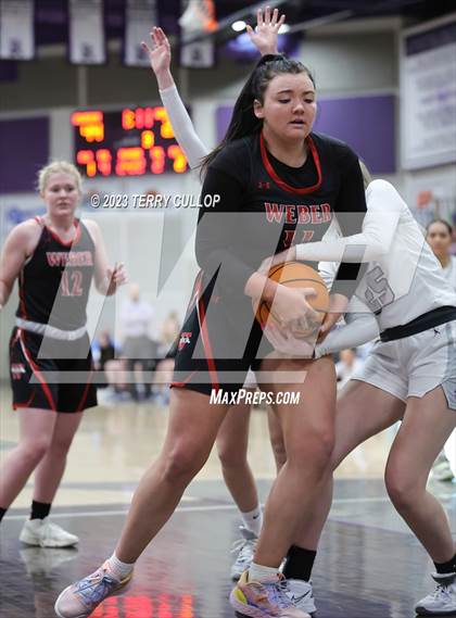 Thumbnail 3 in Weber @ Riverton (UHSAA 6A First Round) photogallery.