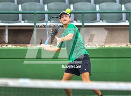 Thumbnail 2 in UIL Team Tennis 4A Semifinal photogallery.