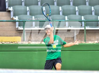 Thumbnail 1 in UIL Team Tennis 4A Semifinal photogallery.