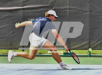 Thumbnail 2 in UIL Team Tennis 4A Semifinal photogallery.
