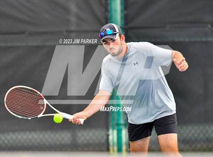 Thumbnail 1 in UIL Team Tennis 4A Semifinal photogallery.