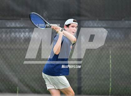 Thumbnail 3 in UIL Team Tennis 4A Semifinal photogallery.