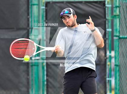 Thumbnail 1 in UIL Team Tennis 4A Semifinal photogallery.
