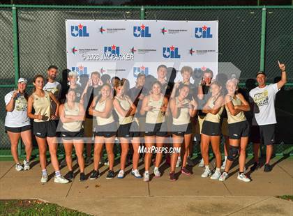 Thumbnail 2 in UIL Team Tennis 4A Semifinal photogallery.