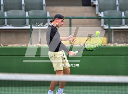 Thumbnail 2 in UIL Team Tennis 4A Semifinal photogallery.