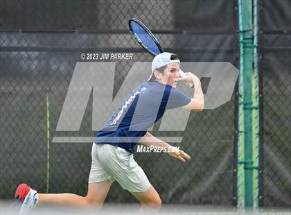 Thumbnail 1 in UIL Team Tennis 4A Semifinal photogallery.