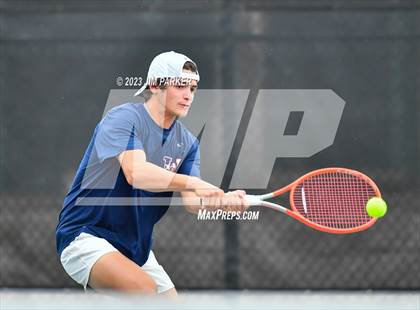 Thumbnail 2 in UIL Team Tennis 4A Semifinal photogallery.