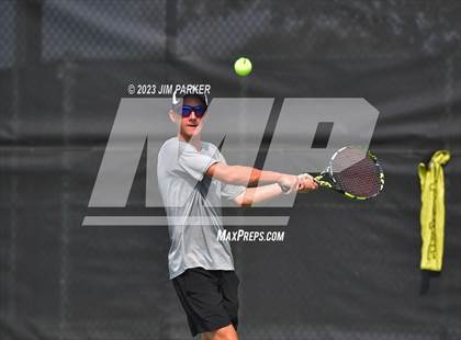 Thumbnail 2 in UIL Team Tennis 4A Semifinal photogallery.
