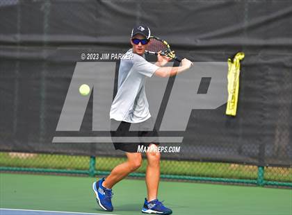 Thumbnail 2 in UIL Team Tennis 4A Semifinal photogallery.