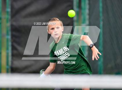 Thumbnail 2 in UIL Team Tennis 4A Semifinal photogallery.