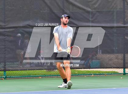 Thumbnail 3 in UIL Team Tennis 4A Semifinal photogallery.