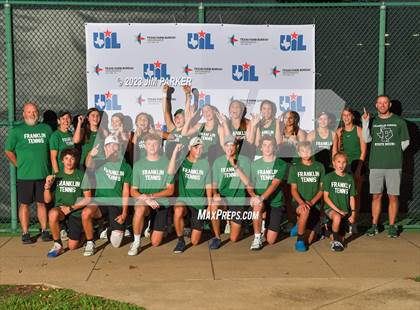 Thumbnail 1 in UIL Team Tennis 4A Semifinal photogallery.