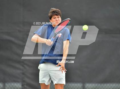 Thumbnail 2 in UIL Team Tennis 4A Semifinal photogallery.