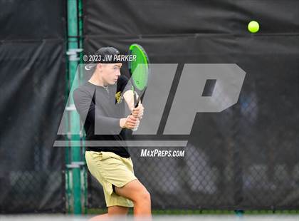 Thumbnail 1 in UIL Team Tennis 4A Semifinal photogallery.