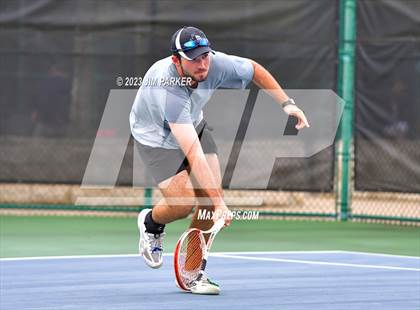 Thumbnail 3 in UIL Team Tennis 4A Semifinal photogallery.