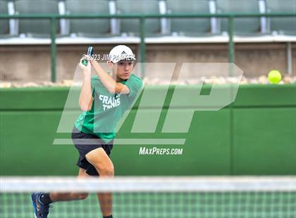 Thumbnail 1 in UIL Team Tennis 4A Semifinal photogallery.