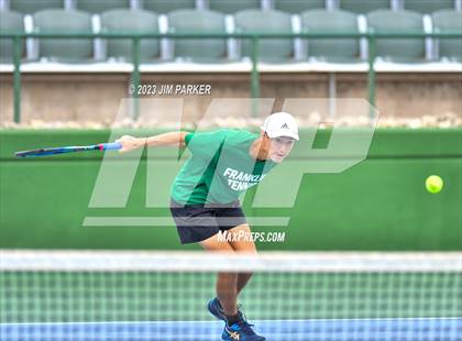 Thumbnail 3 in UIL Team Tennis 4A Semifinal photogallery.