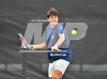 Thumbnail 1 in UIL Team Tennis 4A Semifinal photogallery.