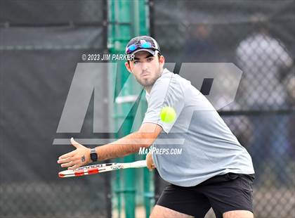 Thumbnail 1 in UIL Team Tennis 4A Semifinal photogallery.
