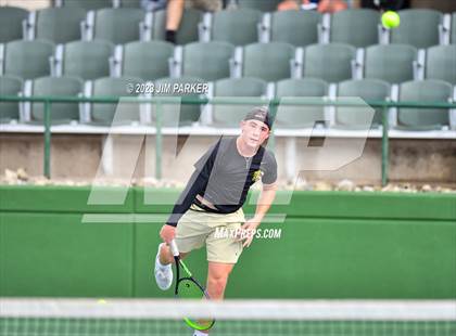 Thumbnail 3 in UIL Team Tennis 4A Semifinal photogallery.
