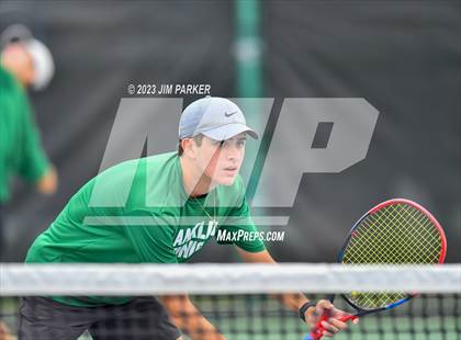 Thumbnail 1 in UIL Team Tennis 4A Semifinal photogallery.