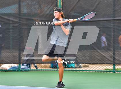 Thumbnail 2 in UIL Team Tennis 4A Semifinal photogallery.