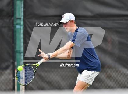 Thumbnail 3 in UIL Team Tennis 4A Semifinal photogallery.