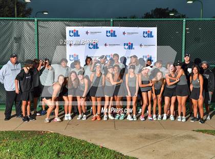 Thumbnail 1 in UIL Team Tennis 4A Semifinal photogallery.