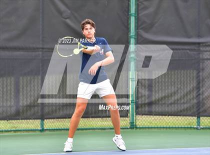 Thumbnail 1 in UIL Team Tennis 4A Semifinal photogallery.
