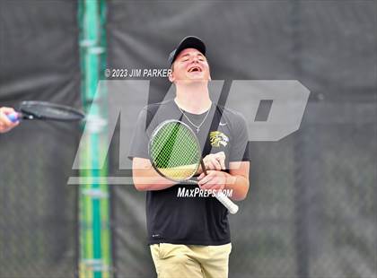 Thumbnail 2 in UIL Team Tennis 4A Semifinal photogallery.