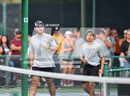 Thumbnail 2 in UIL Team Tennis 4A Semifinal photogallery.