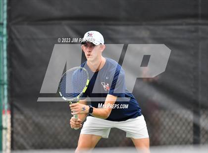 Thumbnail 2 in UIL Team Tennis 4A Semifinal photogallery.