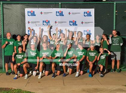 Thumbnail 3 in UIL Team Tennis 4A Semifinal photogallery.