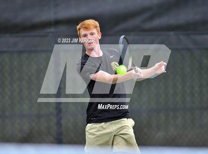 Thumbnail 2 in UIL Team Tennis 4A Semifinal photogallery.