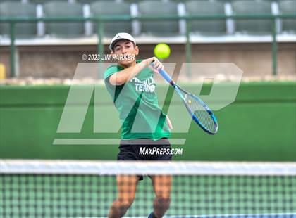 Thumbnail 2 in UIL Team Tennis 4A Semifinal photogallery.