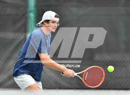 Thumbnail 1 in UIL Team Tennis 4A Semifinal photogallery.