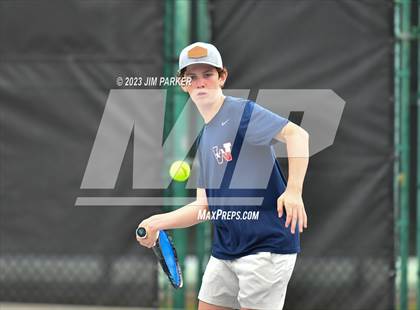Thumbnail 2 in UIL Team Tennis 4A Semifinal photogallery.