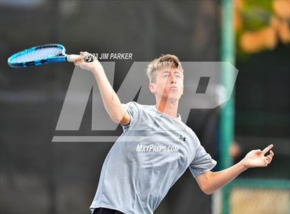 Thumbnail 1 in UIL Team Tennis 4A Semifinal photogallery.