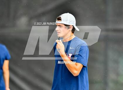Thumbnail 3 in UIL Team Tennis 4A Semifinal photogallery.