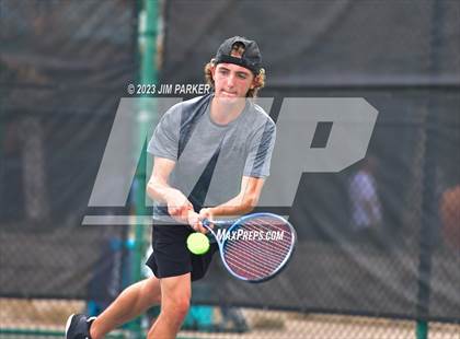 Thumbnail 1 in UIL Team Tennis 4A Semifinal photogallery.