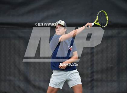 Thumbnail 2 in UIL Team Tennis 4A Semifinal photogallery.