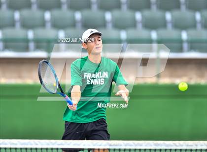 Thumbnail 1 in UIL Team Tennis 4A Semifinal photogallery.