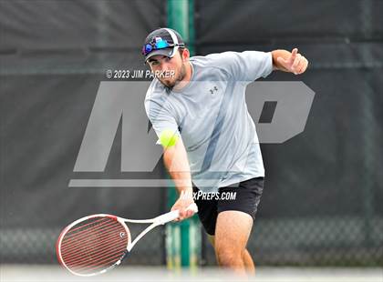Thumbnail 2 in UIL Team Tennis 4A Semifinal photogallery.