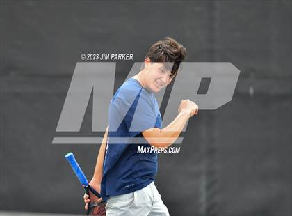 Thumbnail 3 in UIL Team Tennis 4A Semifinal photogallery.