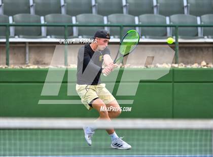 Thumbnail 2 in UIL Team Tennis 4A Semifinal photogallery.